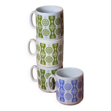 70s mug cups