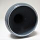 Blue blue grey glazed ceramic hyacinth vase design 70s - 80s