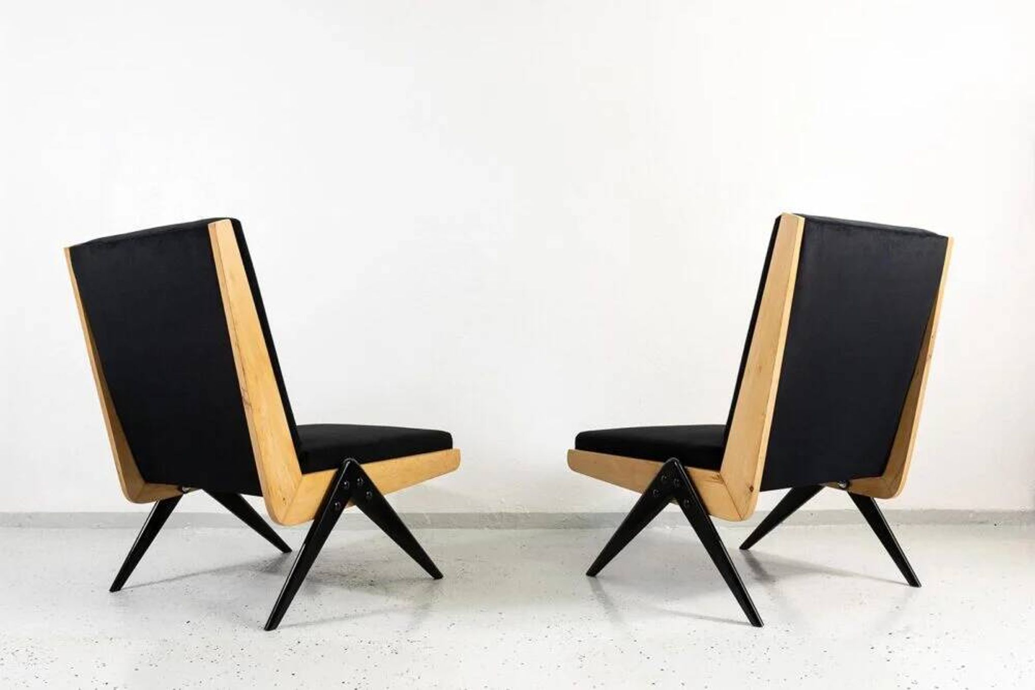 Modernist Chairs, Type 1312 By Slupskie Furniture Factory, Poland, 1960s