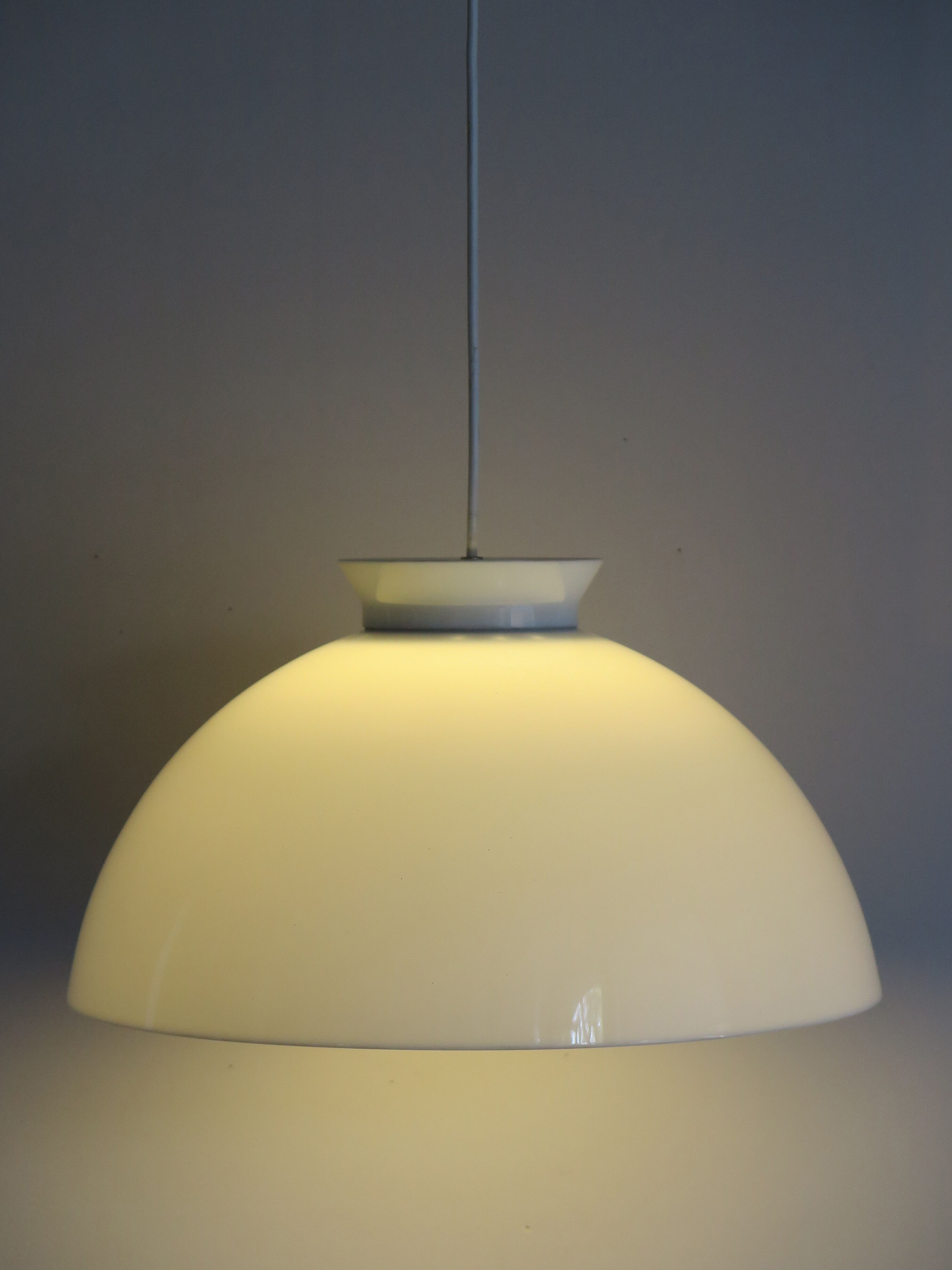 Achille e Pier Giacomo Castiglioni per Kartell plastic pendant lamp, 1959