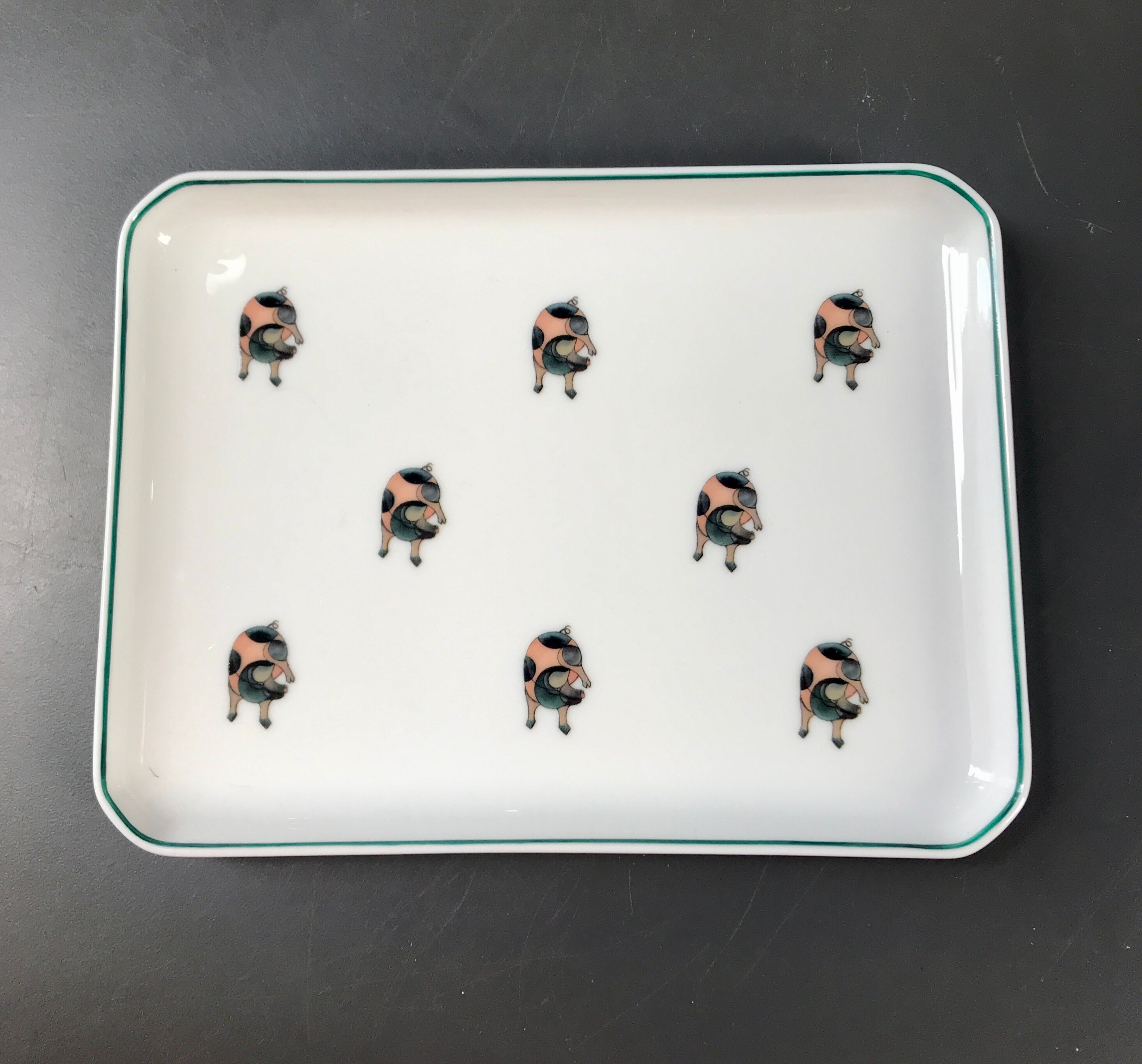 Small porcelain dish drawing Paul Marquet