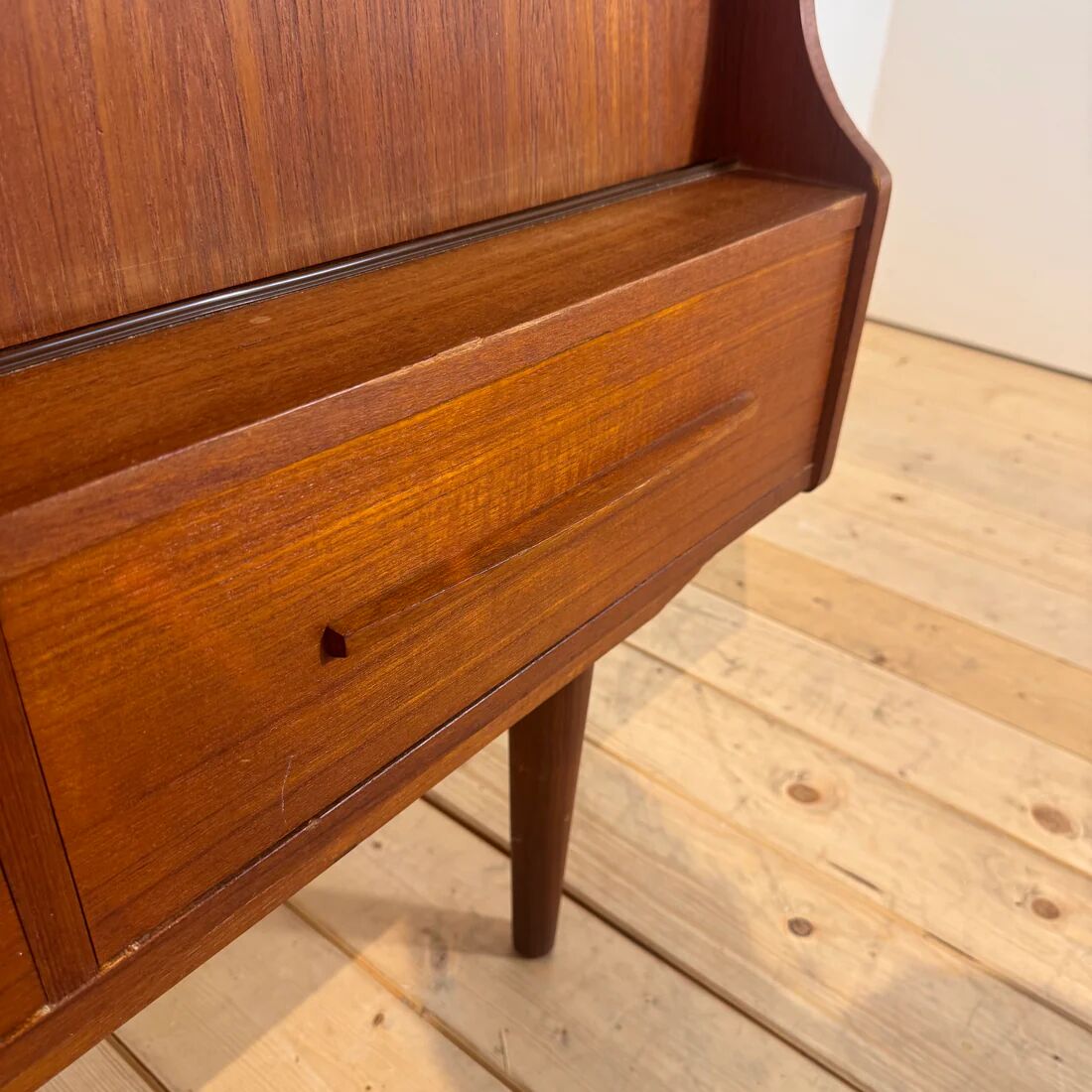 Danish teak bar cabinet, 1960s