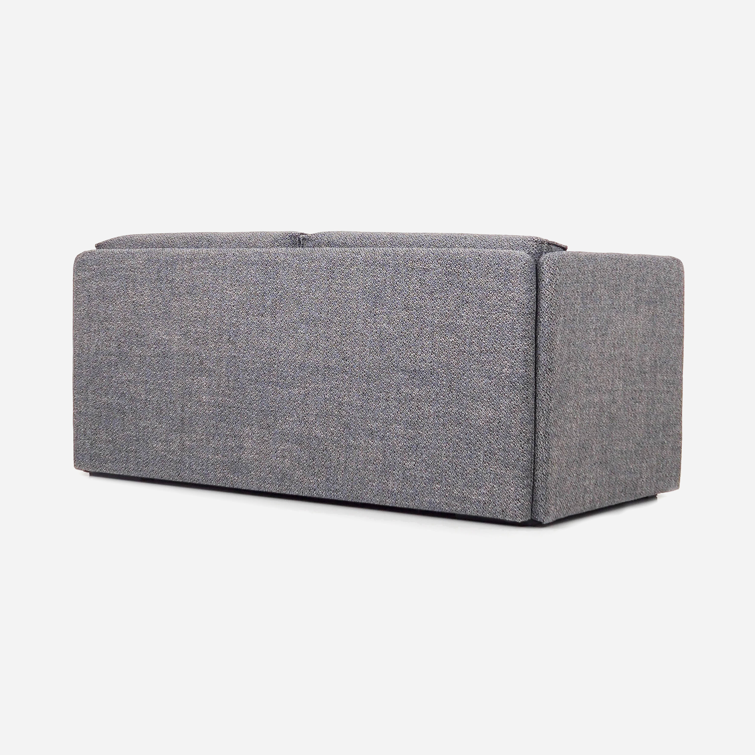 Canapé haga mélange gris, design scandinave