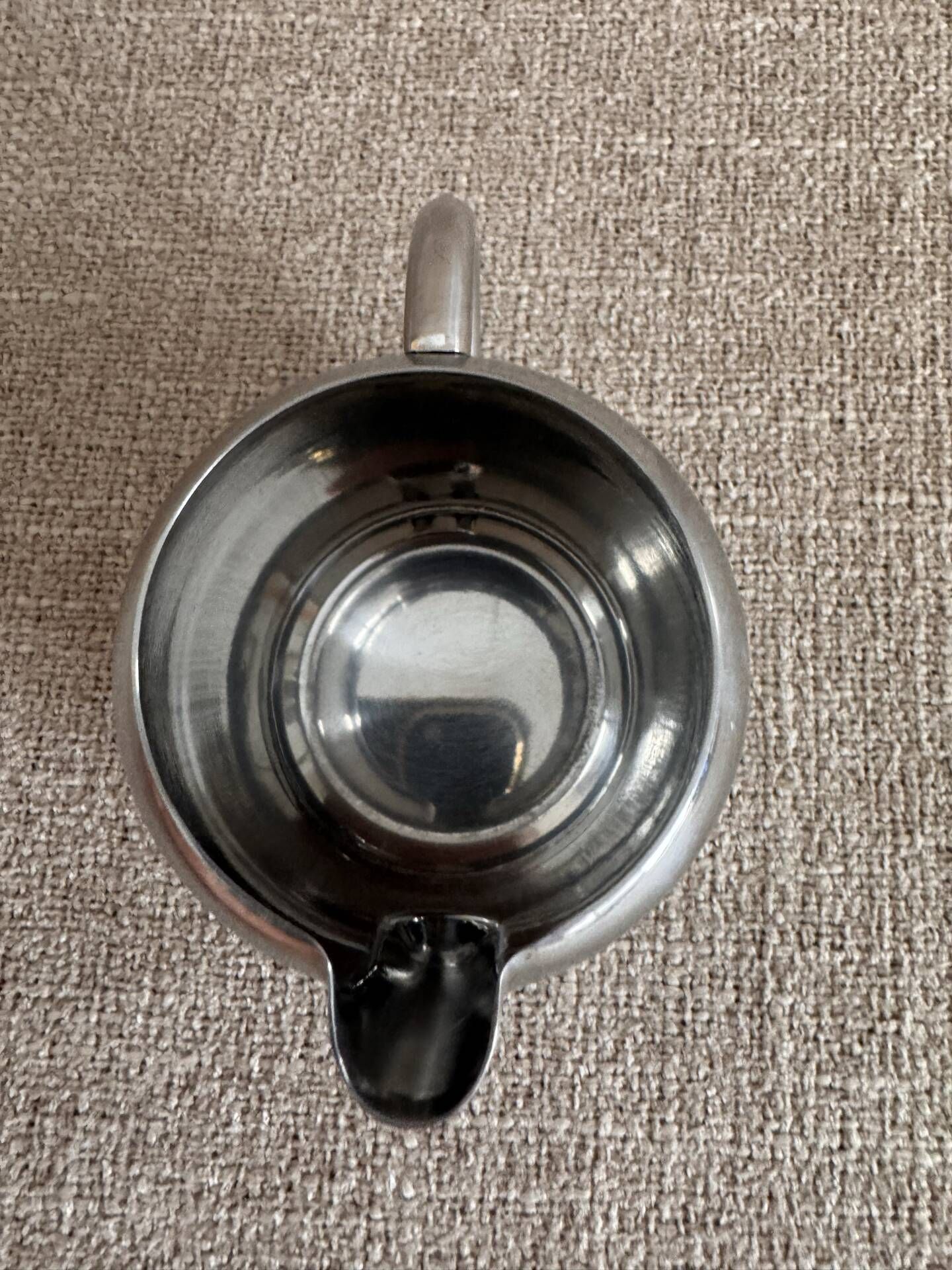 Creamer milk jug in stainless steel Timo Sarpaneva for OPA Finland 1970s