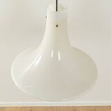 Suspension en verre opalin blanc, 1970