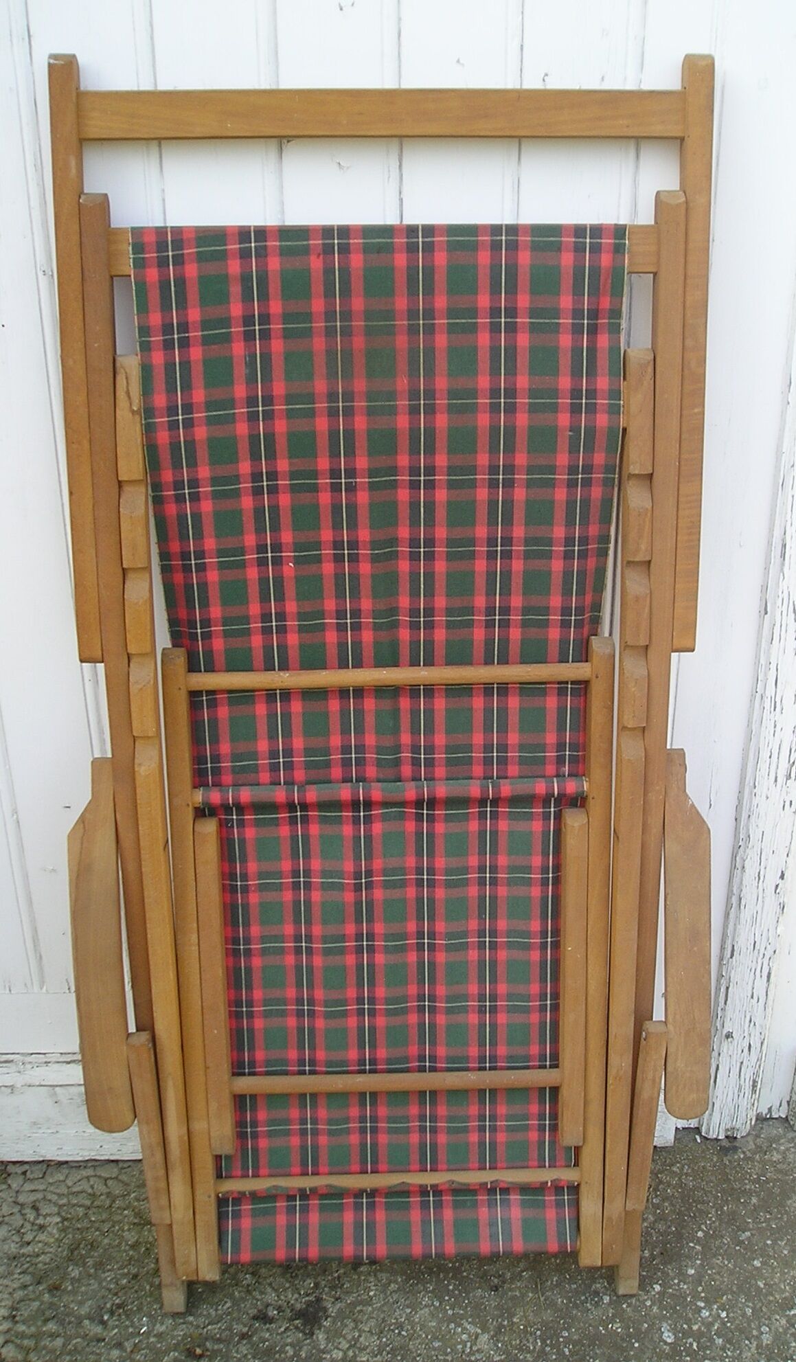 70s/80s folding garden long chair