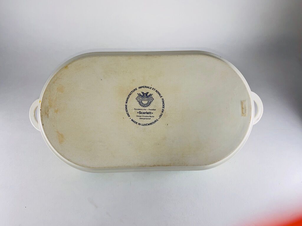 Service Villeroy Boch "Scarlett" design Christine Reuter 1970