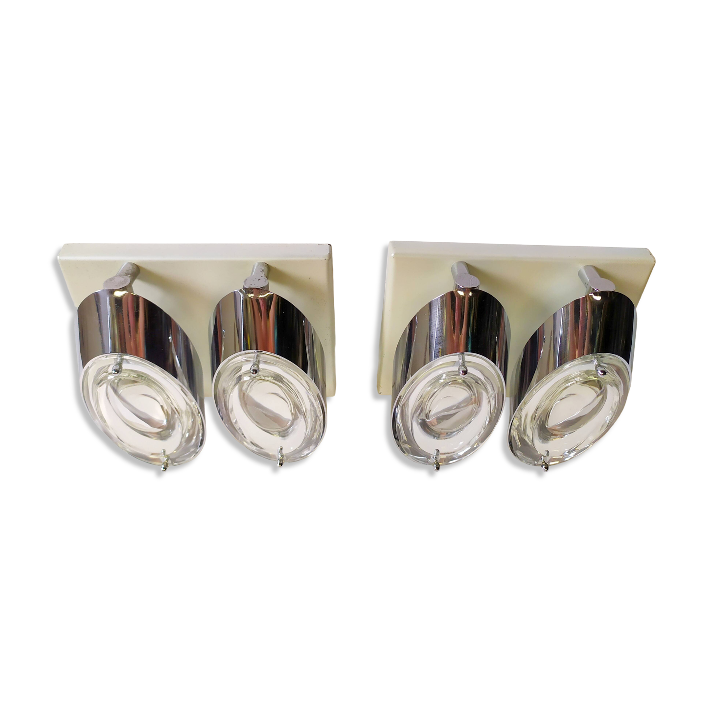 Sconces by Oscar Torlasco for Stilkronen, 1970s, set of 2