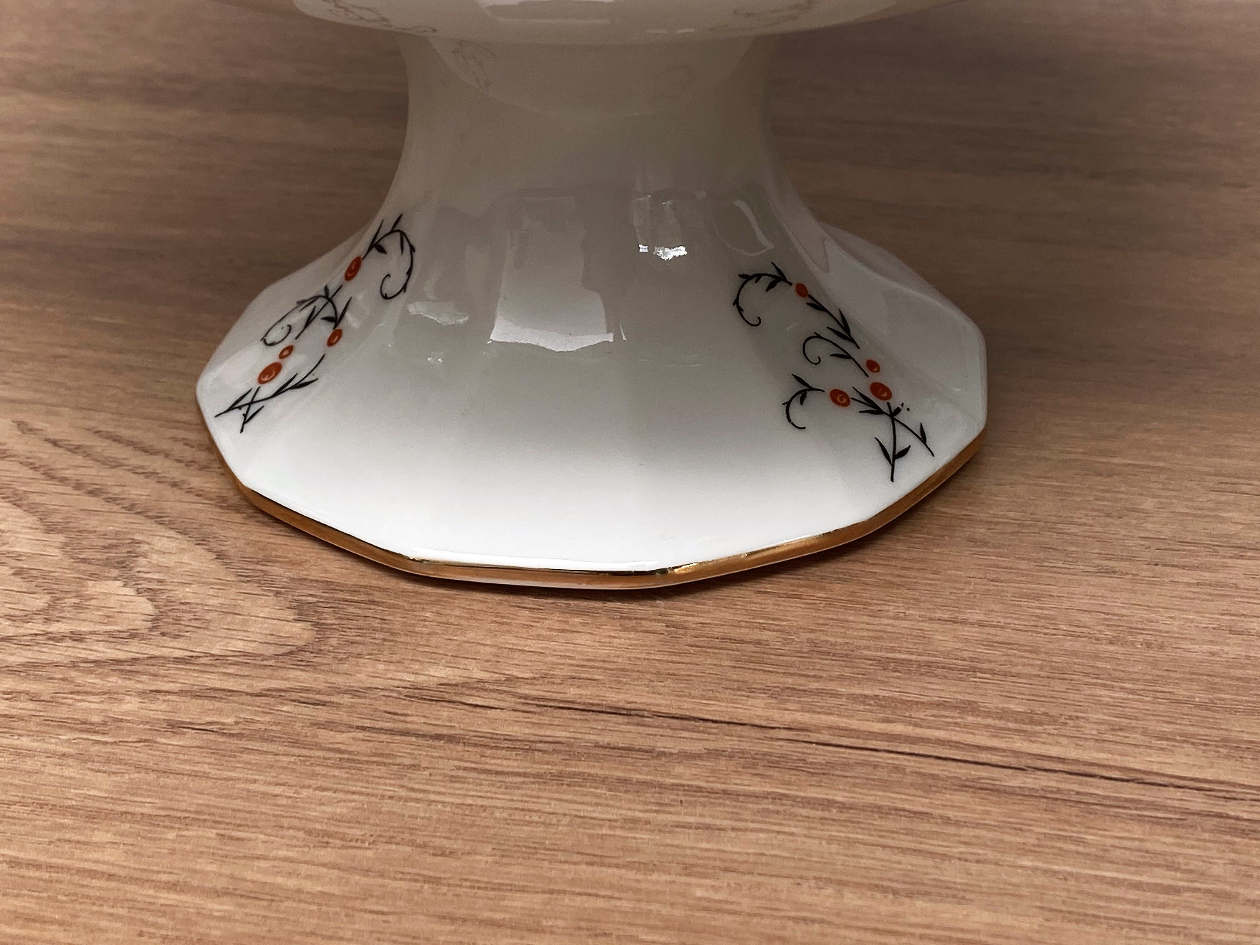 Limoges porcelain compotier