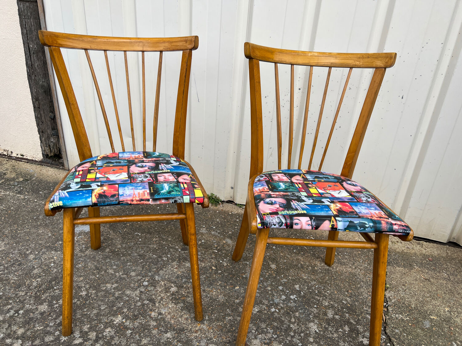 Pair of Scandinavian chairs