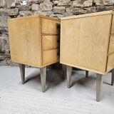 Pair of vintage 1960's bedside tables