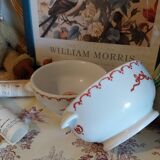 Antique earthenware bowls from Paris.