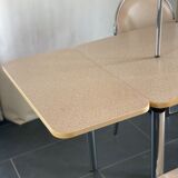 Vintage Formica Top Table and 4 Chairs