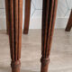 Set of 2 vintage art deco cans chairs.