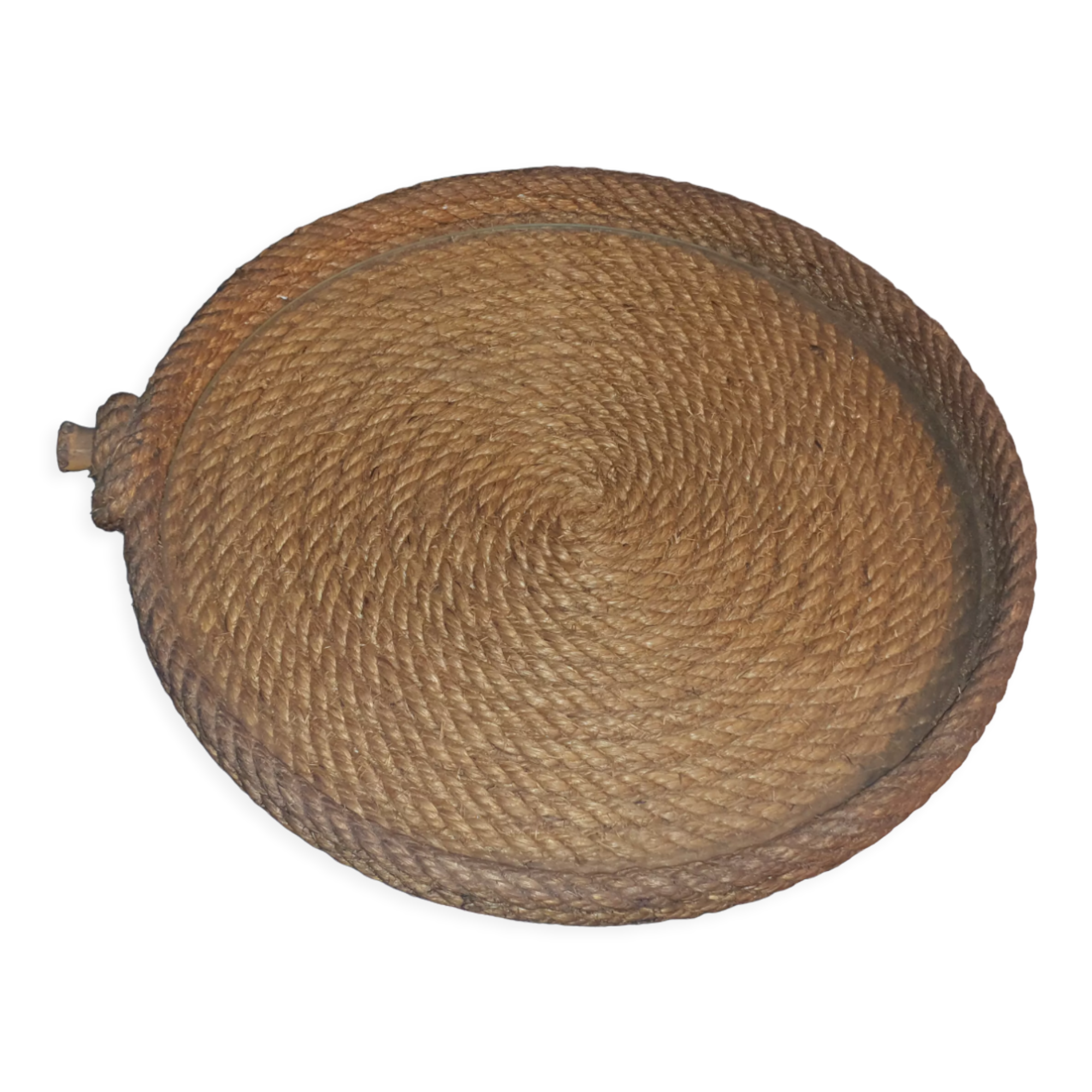 Plateau corde tressé