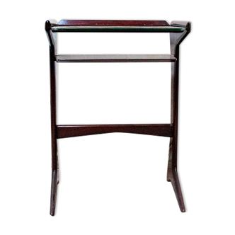 Mahogany coffee table by Ico Parisi for De Baggis Italia 1950s