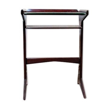 Table basse en acajou par Ico Parisi pour De Baggis Italia années 1950