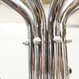 Manail holder parrot metal chrome industrial 1960