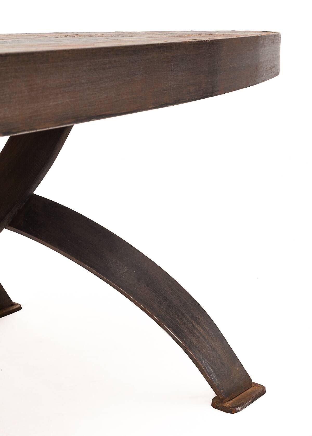 Paire de tables basses Brutalistes