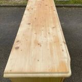 English pine sideboard 215cm