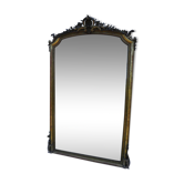 Old Louis XV style mirror carved gilt wood