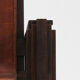 Vintage sculptural leather armchair by Anacleto Spazzapan, Italy 1970s