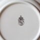 4 dessert plates Lunéville Kg street lamp