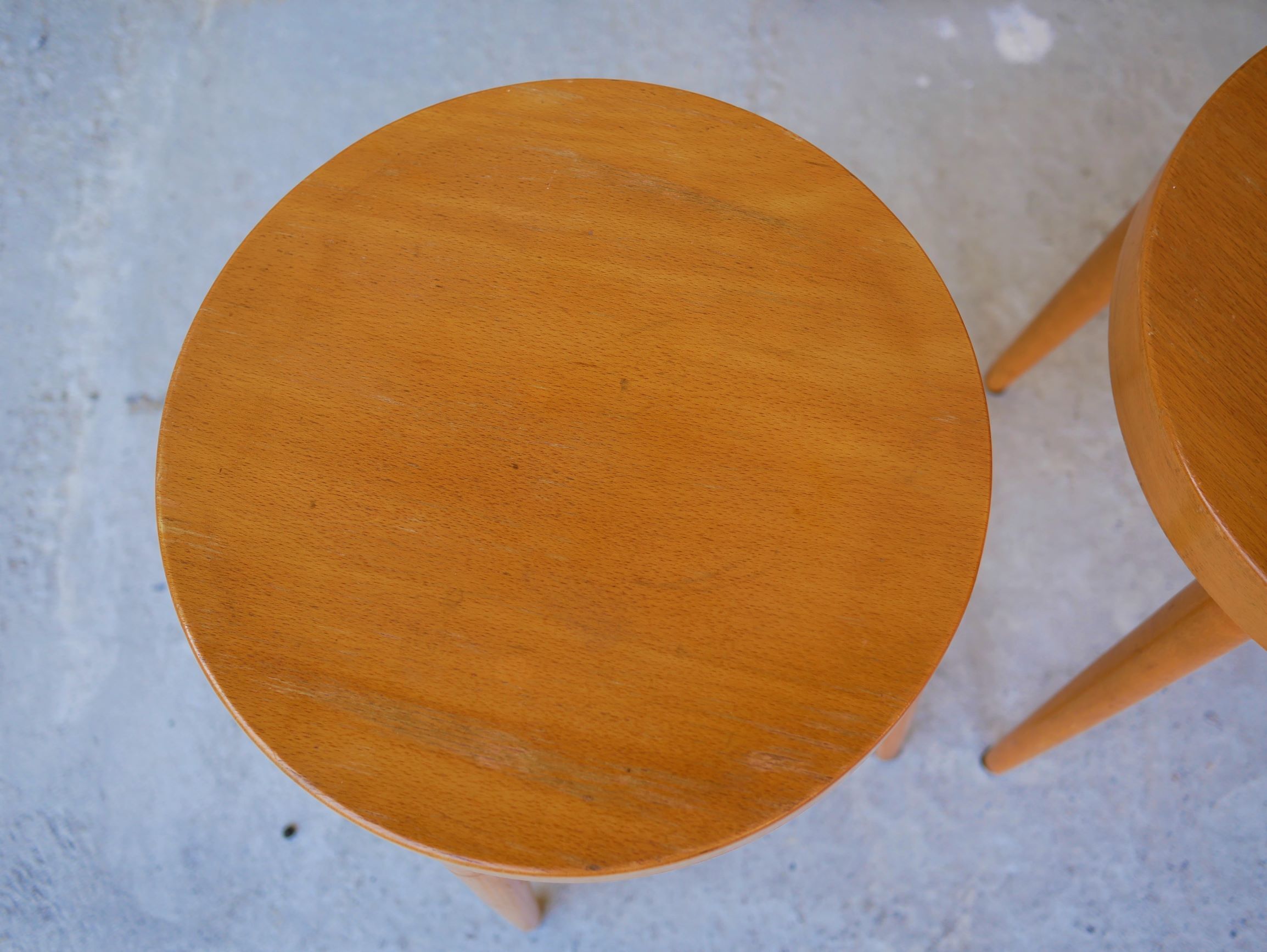 Pair of stools by Baumann