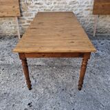 Extendable farmhouse table 285 x 86