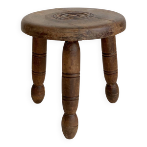 Tabouret tripode 1950