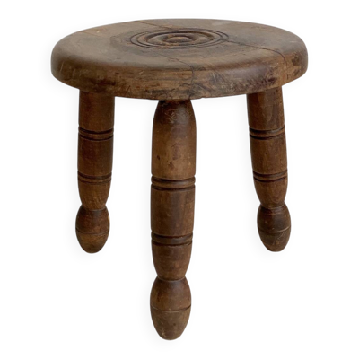 Tabouret tripode 1950