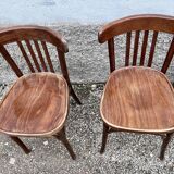 Series of 4 bistro chairs