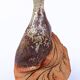 Organic stoneware vase-sculpture signed
