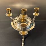 Four-armed, four-legged chandelier, mid-20th century