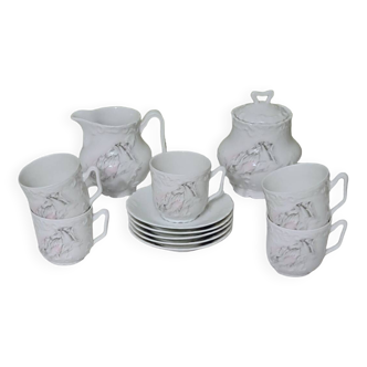 Limoges porcelain coffee service