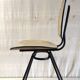 Vintage metal and leatherette chair - 1950s