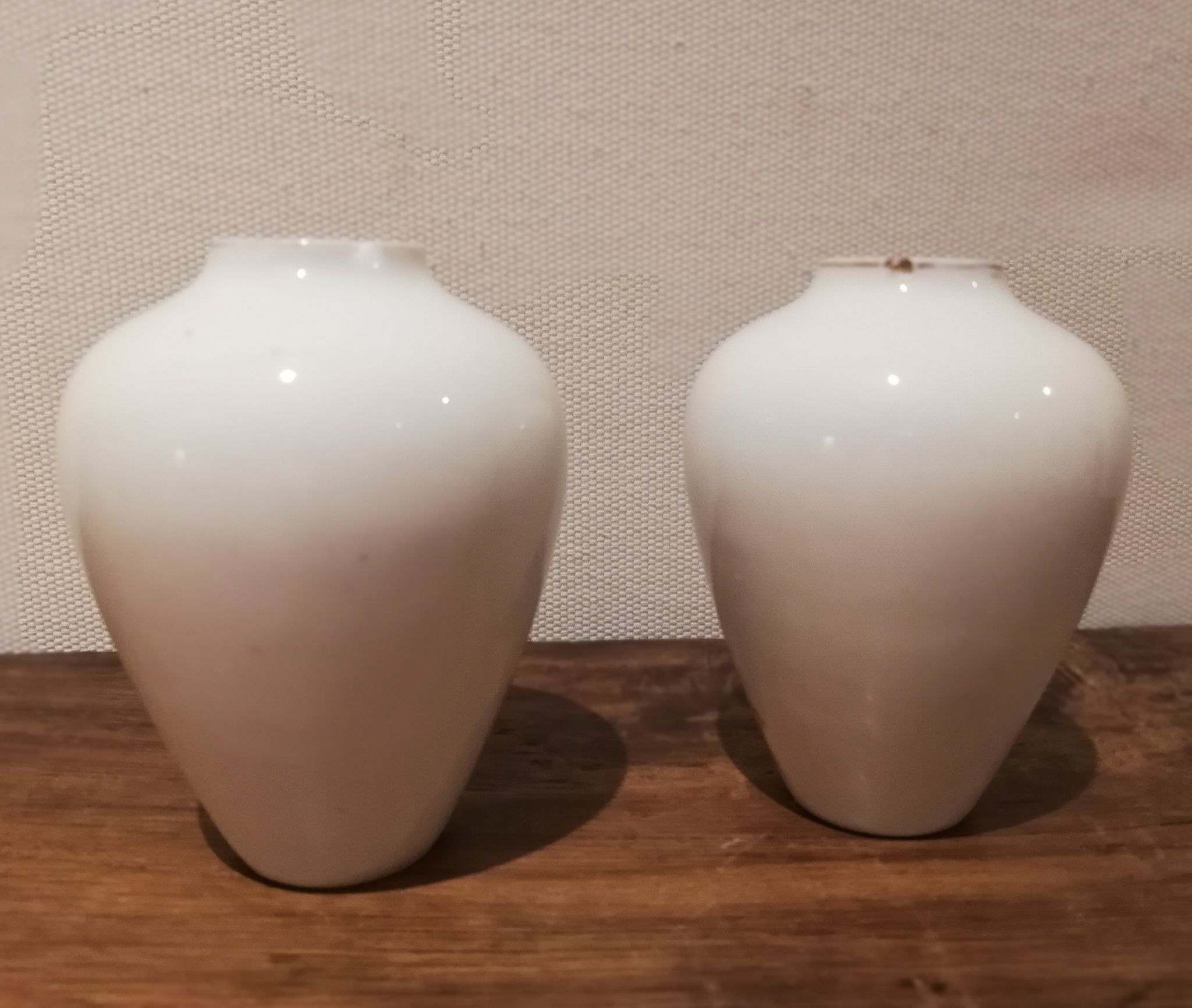 Pair of Limoges porcelain vases