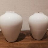 Pair of Limoges porcelain vases