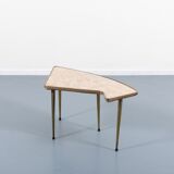 Modern Italian sculptural side table from the 1960s
