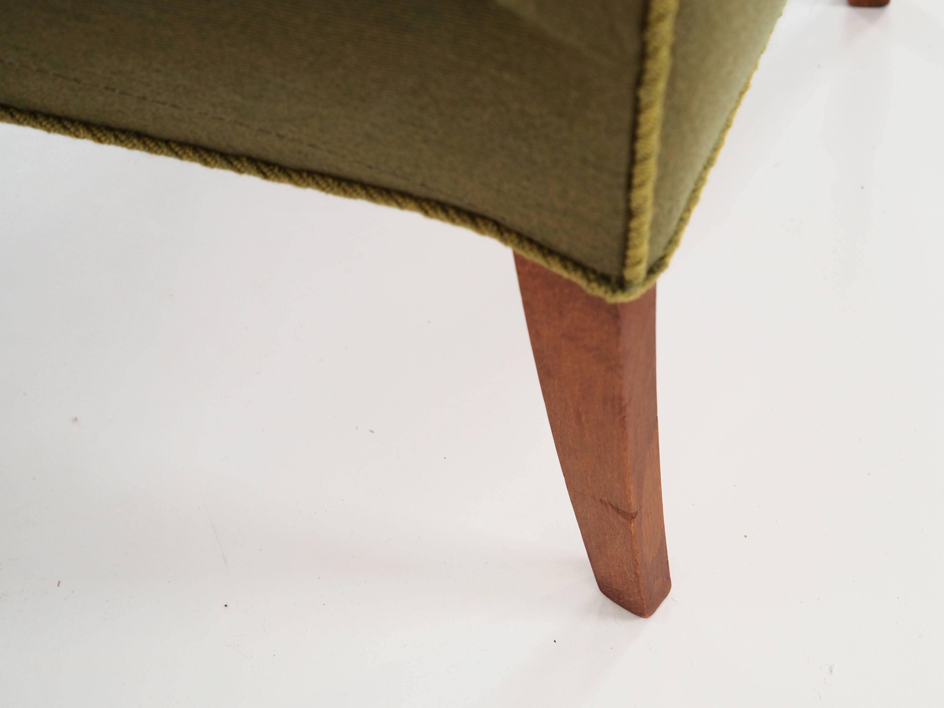 Teak armchair, 1960s, Danish design, manufacture: Denmark