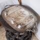 Plateau vintage en métal argenté - plat à rôtir en argent - design classique - Italie - années 1950