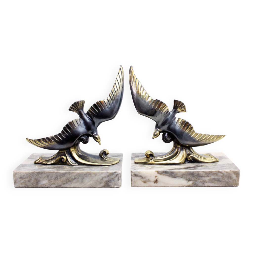 Serre-Livres Roi Des Échecs En Laiton Plaqué Argent – Élégant 17,8 Cm, Décoration Bibliothèque & Bureau
