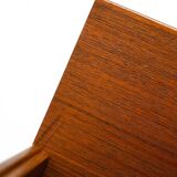 Vintage Swedish bookcase with storage compartment