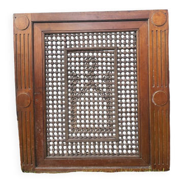 Screen, wooden panel
