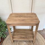 Side table, console in solid oak