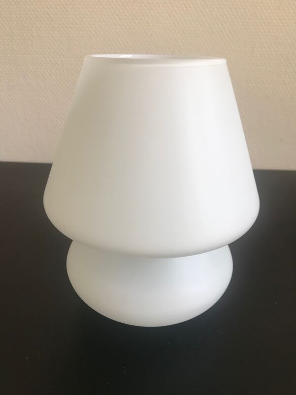 Lampe champignon verre