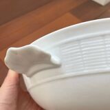 Légumier 26 cm porcelaine blanche