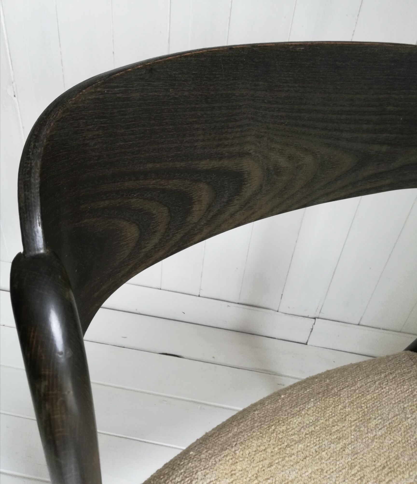 Lot de 3 chaises traîneau