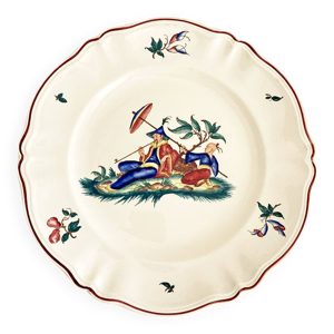 Plat Sarreguemines, motif