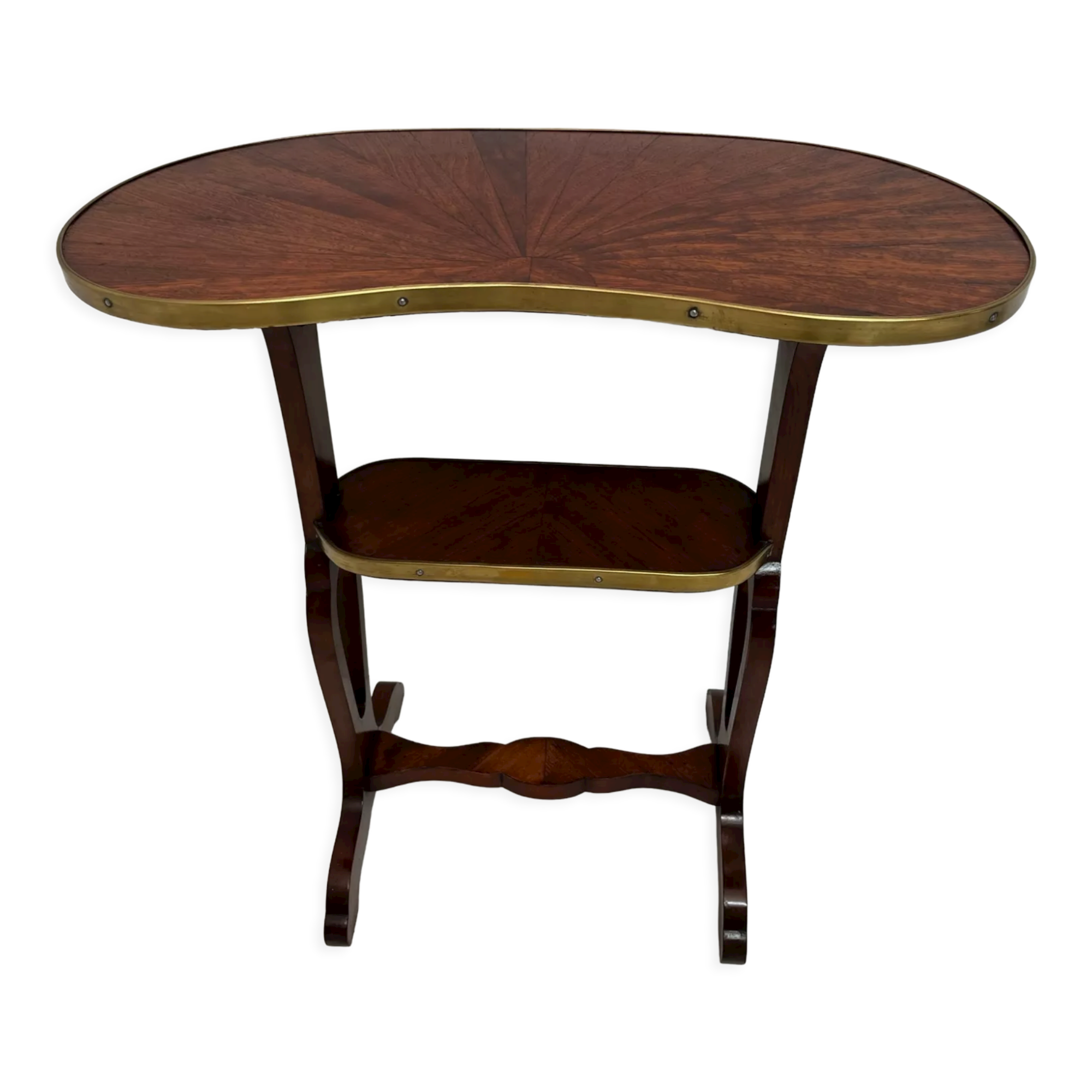 Table Desserte Rognon in Mahogany veneer, Louis XVI style